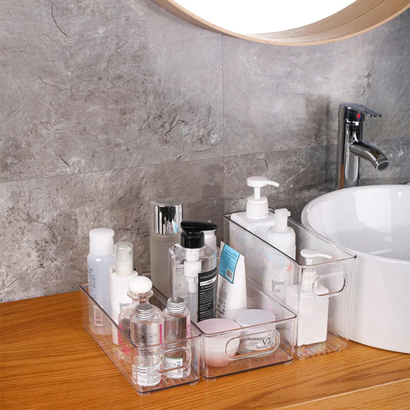 Klarer Kühlschrank-Organizer – Modernes PET-Aufbewahrungssystem