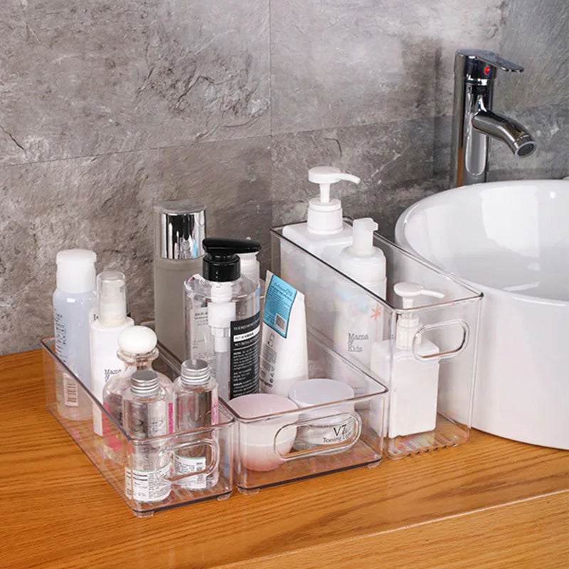 Klarer Kühlschrank-Organizer – Modernes PET-Aufbewahrungssystem