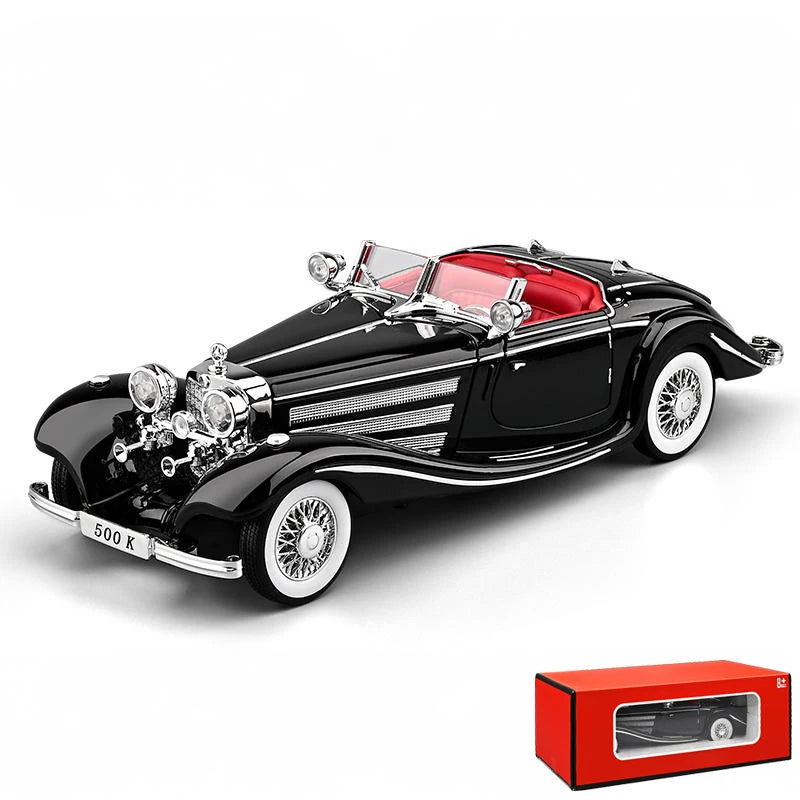 Klassischer Auto Modell – Metall 1:18 Benz 500K 1936