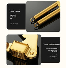 Knoblauchpresse – Edelstahl – Vielseitiges Küchengadget