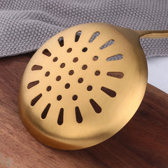 Kochwerkzeug-Set – Edelstahl Gold – Küchen-Eleganz