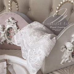 Koreanischer Lederkorb – Engeldesign – 30x16x27cm