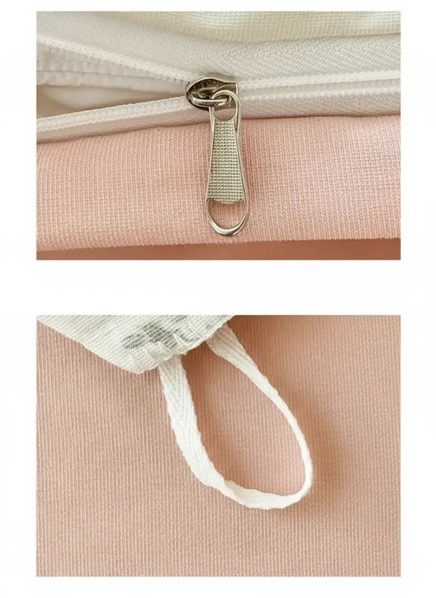 Koreanisches Bettwäsche-Set – Blumen Spitzenrüschen – Mikrofaser 200x230cm