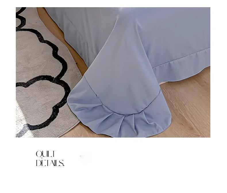 Koreanisches Princess-Bettwäsche Set – Waschbaumwolle – 1.5m/1.8m/2.0m