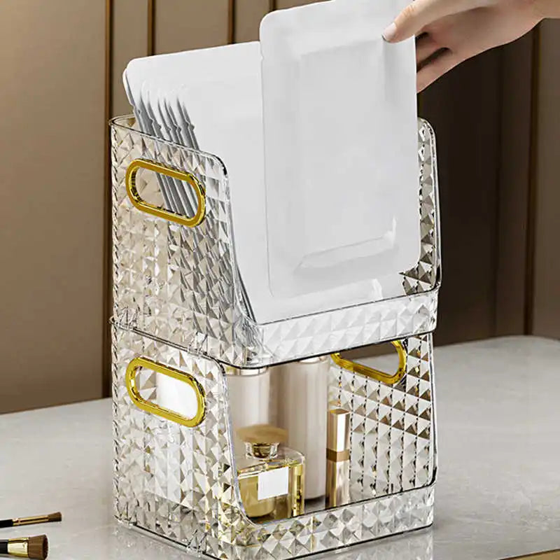 Kosmetik Organizer – Acryl Modern Style – Gross/Klein