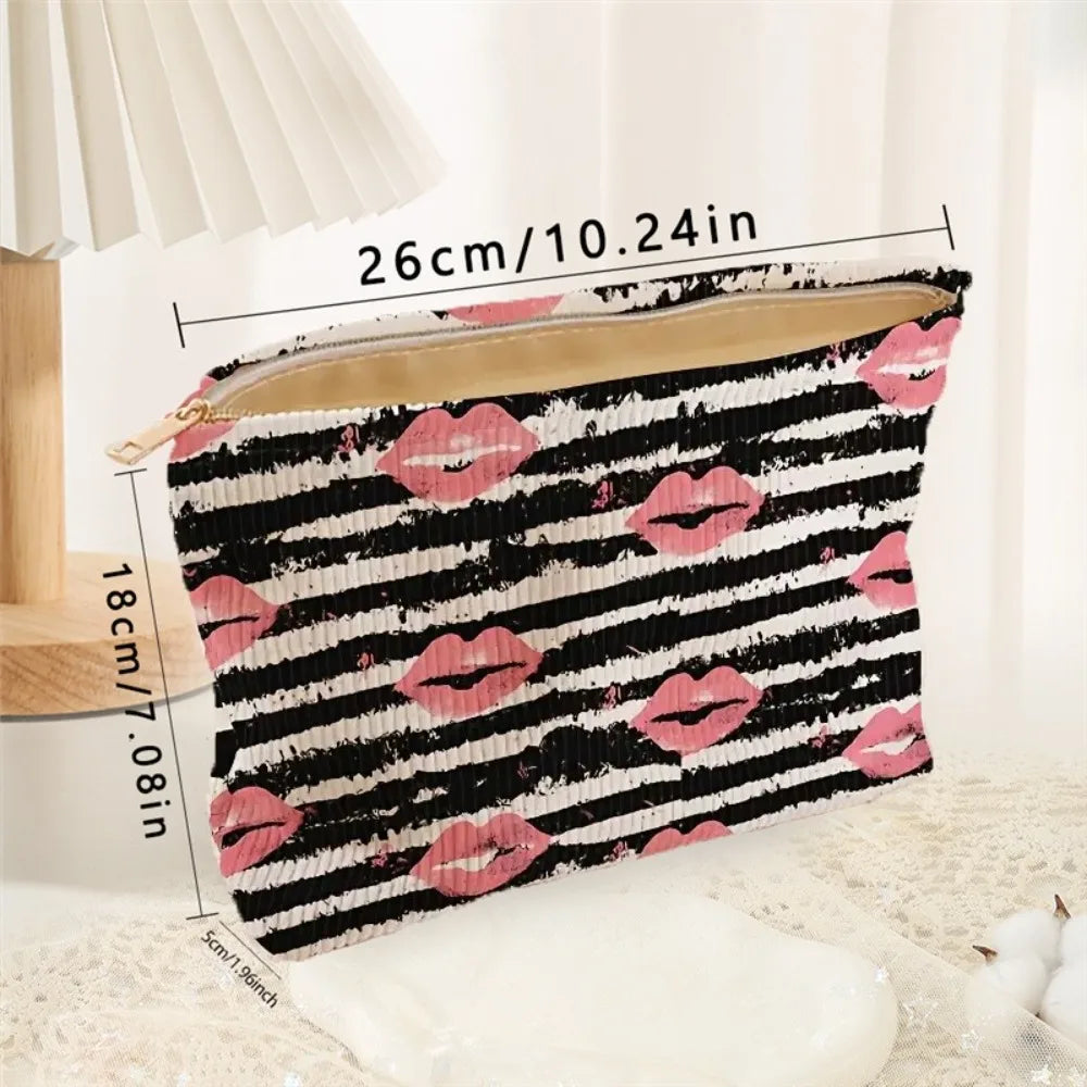 Kosmetiktasche – Modisches Baumwolle Design – Reisebereit