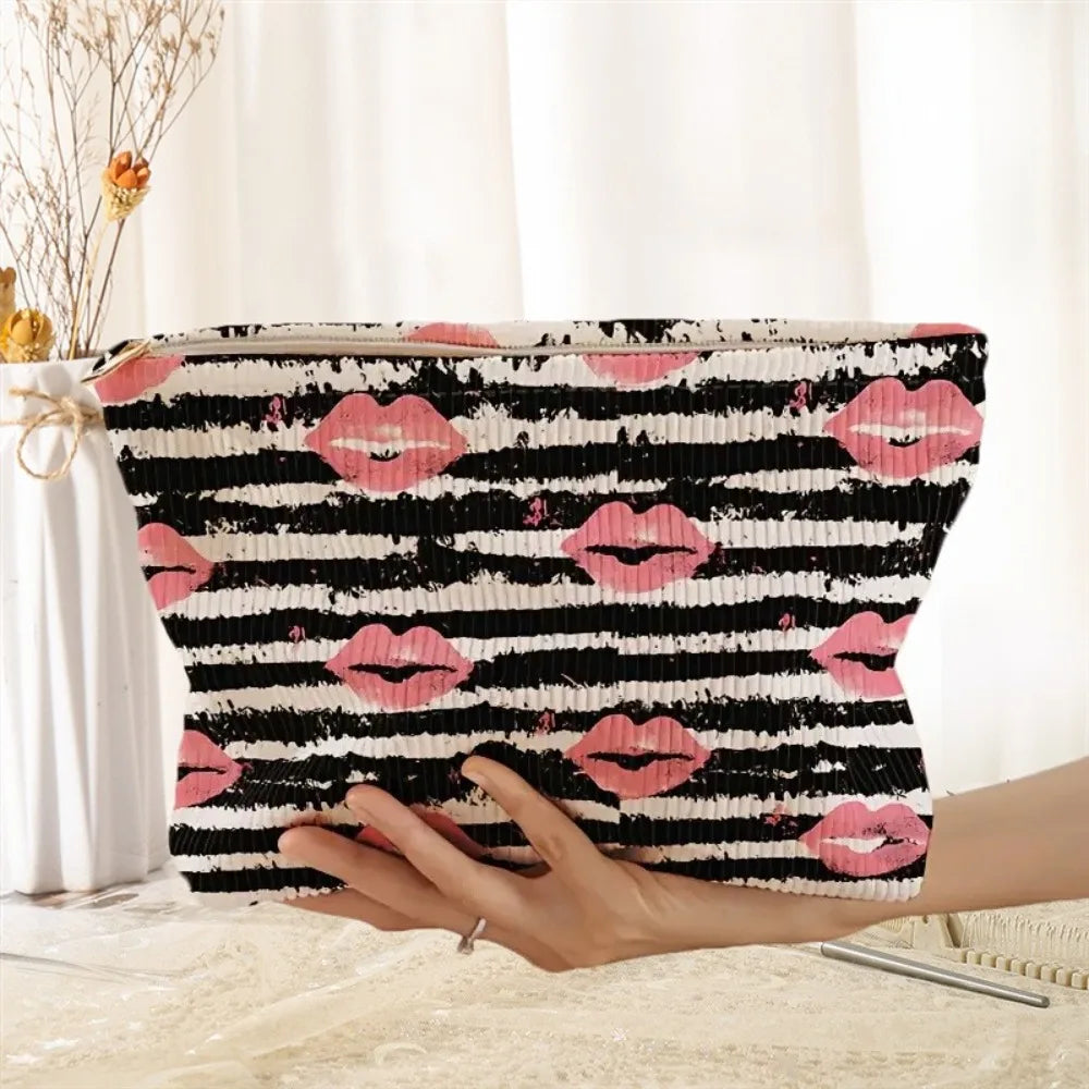 Kosmetiktasche – Modisches Baumwolle Design – Reisebereit