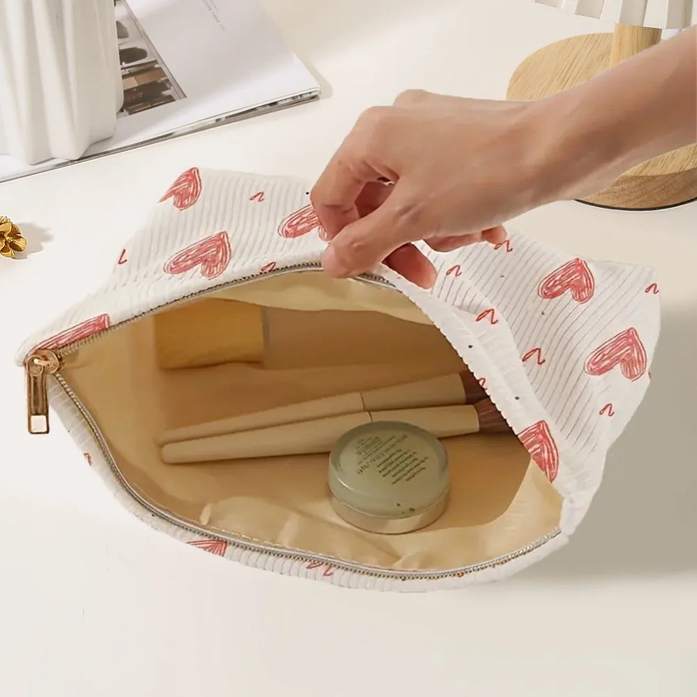 Kosmetiktasche – Modisches Baumwolle Design – Reisebereit