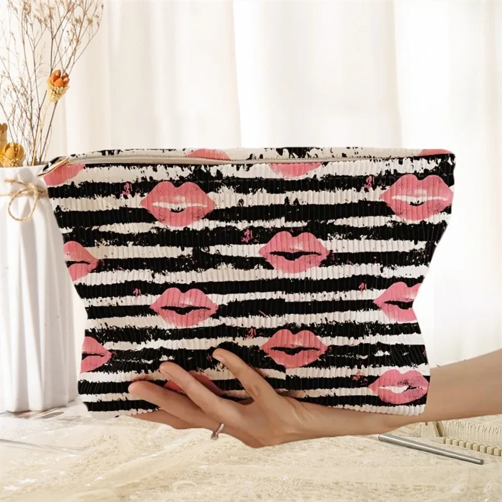 Kosmetiktasche – Modisches Baumwolle Design – Reisebereit