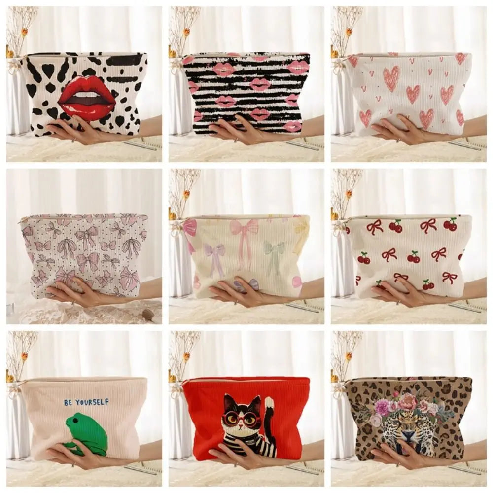 Kosmetiktasche – Modisches Baumwolle Design – Reisebereit