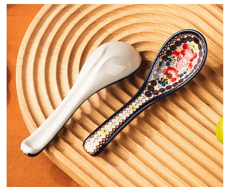 Kreative Porzellan Tassen – Bohemia Stil für Zuhause, 500ml