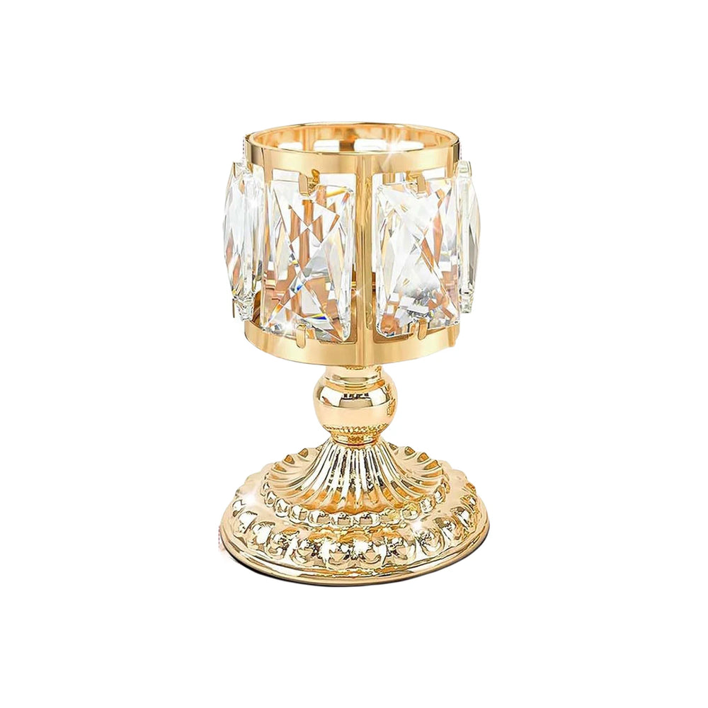 Kristall-Kerzenhalter – Europäischer Stil – 10x15x10cm