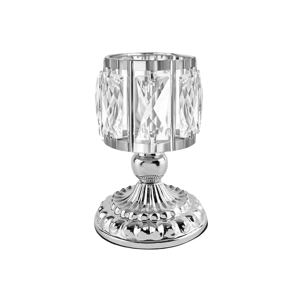 Kristall-Kerzenhalter – Europäischer Stil – 10x15x10cm