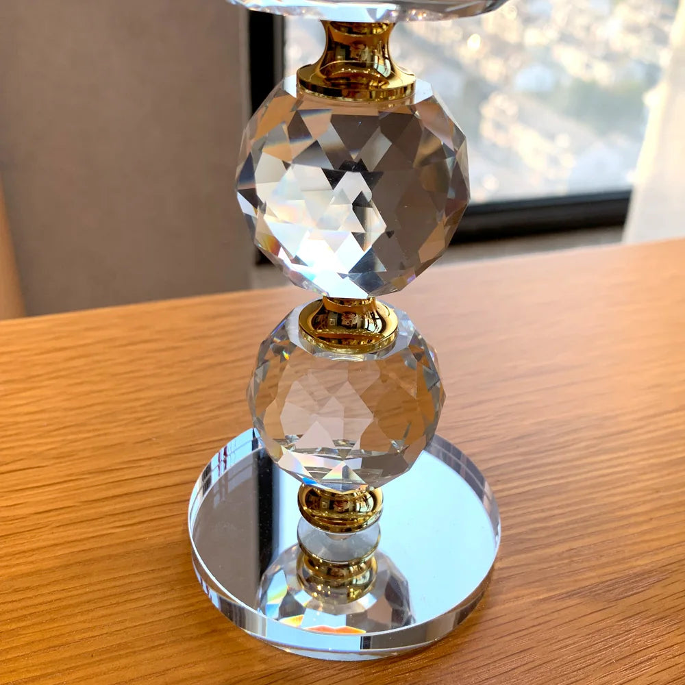 Kristall Kerzenhalter - Europäisches Design - 60x145mm