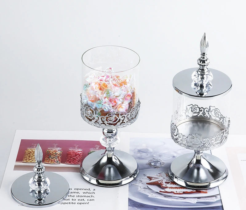 Kristallglas Vorratsglas – Edler Bonbonhalter