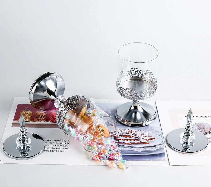 Kristallglas Vorratsglas – Edler Bonbonhalter