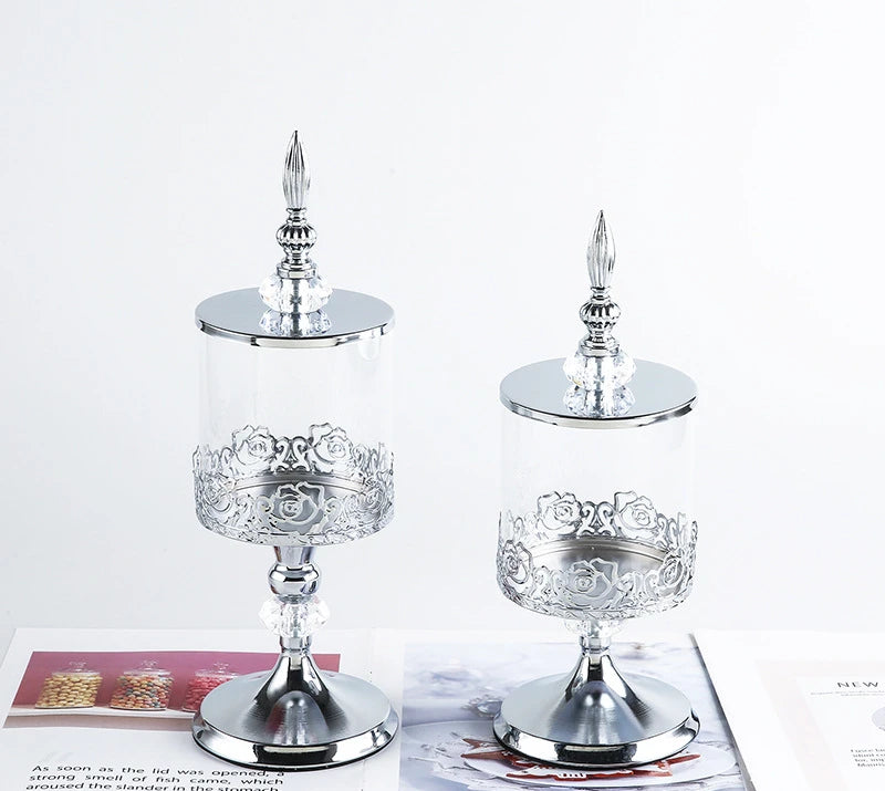 Kristallglas Vorratsglas – Edler Bonbonhalter