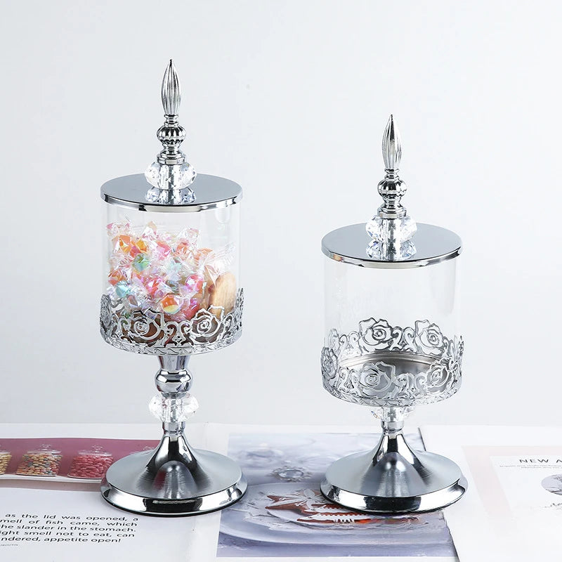 Kristallglas Vorratsglas – Edler Bonbonhalter