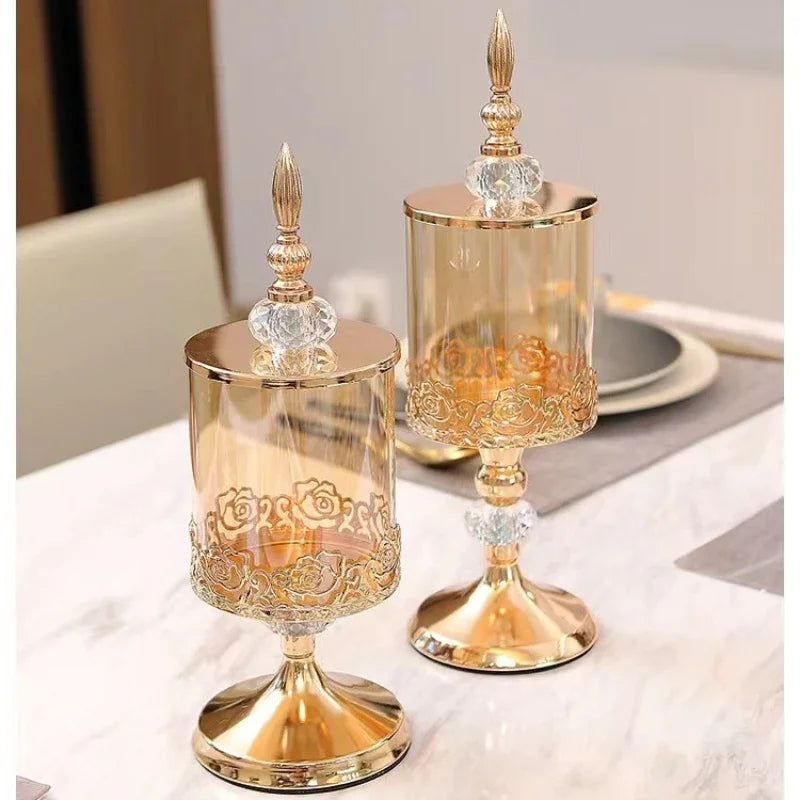 Kristallglas Vorratsglas – Edler Bonbonhalter