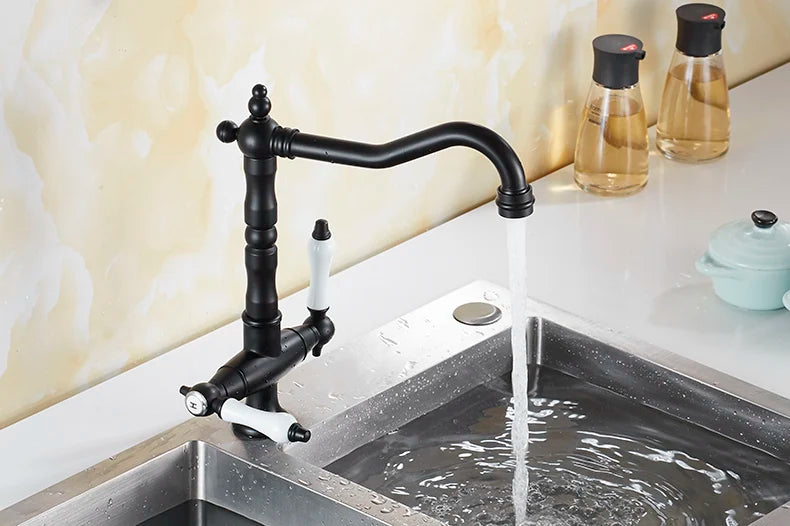 Küchenarmatur – Messing & Gold – Einloch