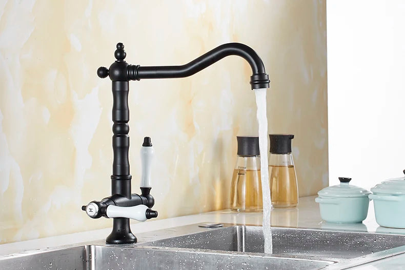 Küchenarmatur – Messing & Gold – Einloch