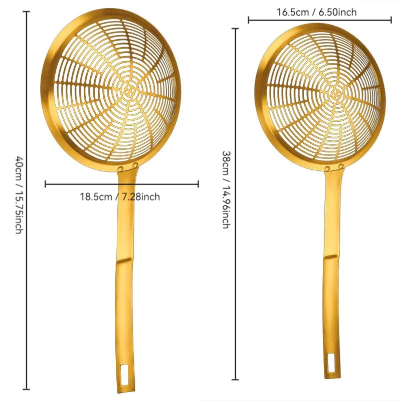 Küchensieb – Edelstahl Design – 18cm/16cm Optionen