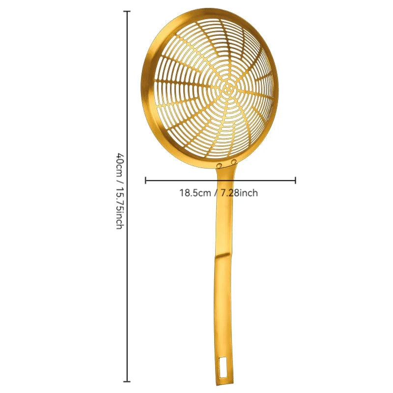 Küchensieb – Edelstahl Design – 18cm/16cm Optionen