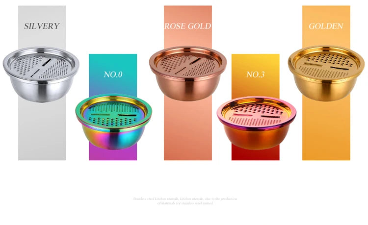 Küchentool 5 in 1 – Edelstahl Hobel & Schäler – Kompakt