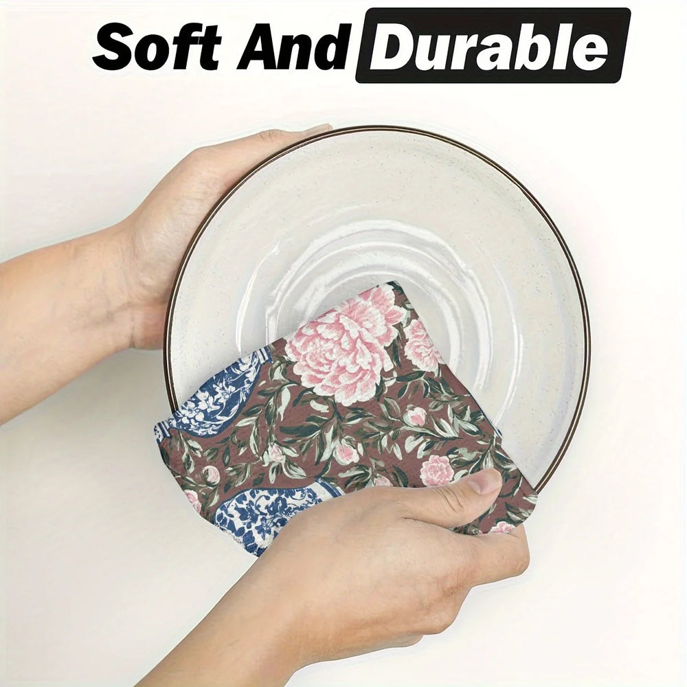 Küchentücher – Chinesische Aquarelle – 2er Set