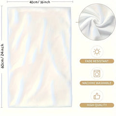 Küchentücher – Modernes Grünes Blumenmuster – 40x60 cm