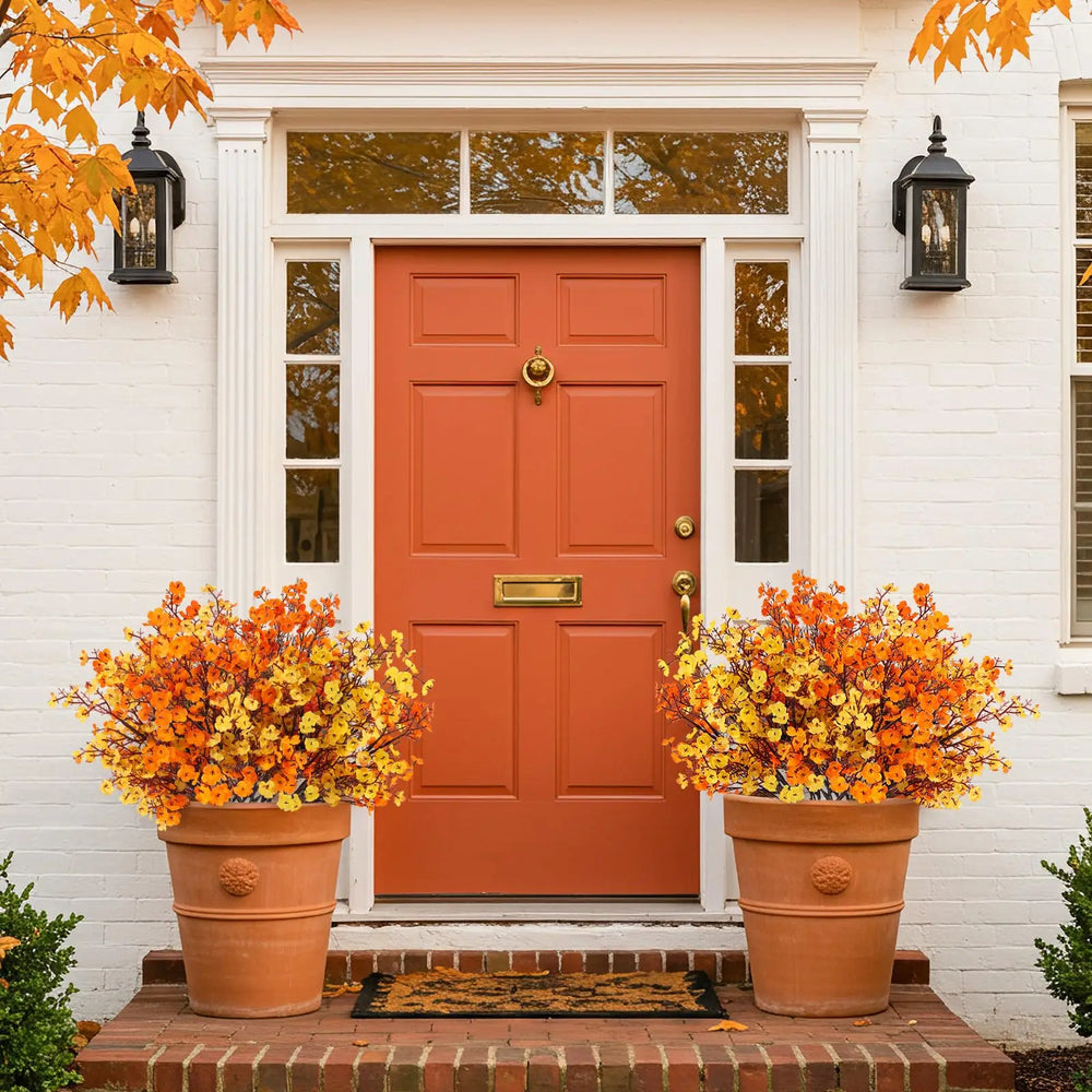 Kunstblumen Ast – Elegante Herbstdeko – 5 Stück