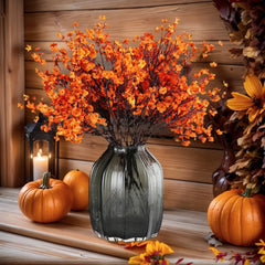 Kunstblumen Ast – Elegante Herbstdeko – 5 Stück