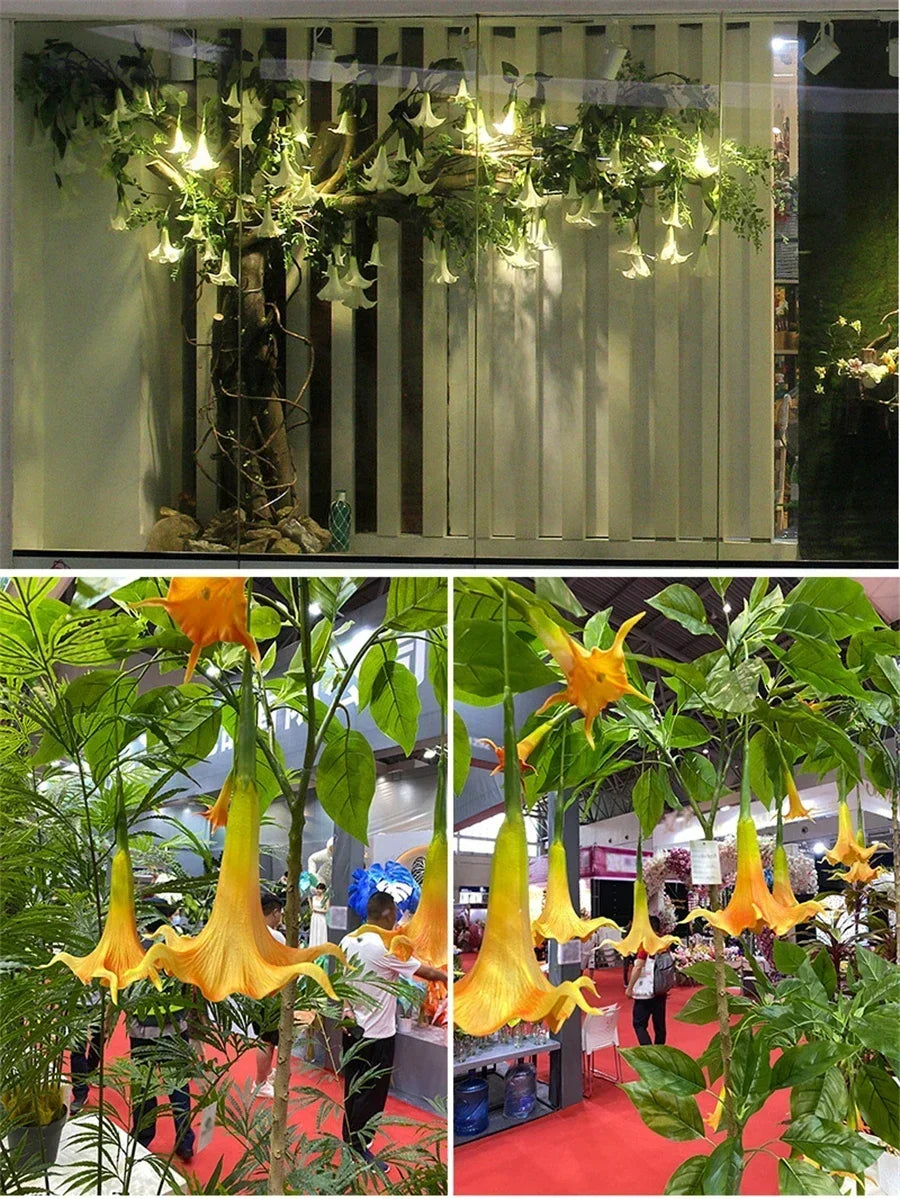 Kunstblumen – Seidenmandala – 40/80cm Innendekor