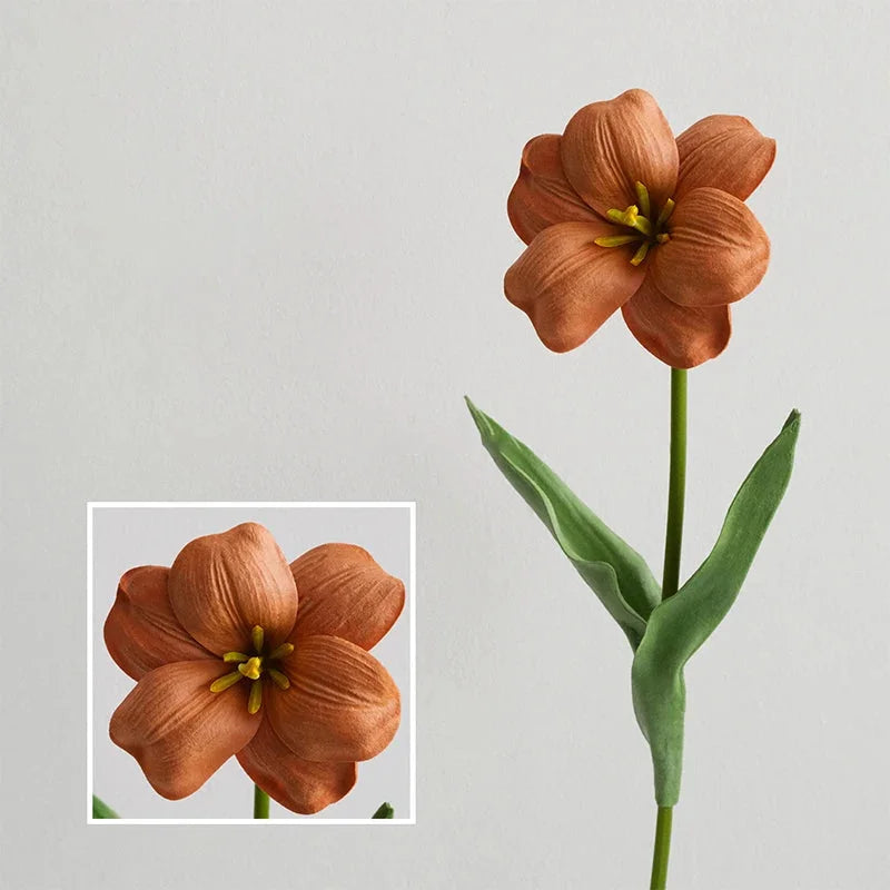 Künstliche Blume – Retro Seide Design – 49 cm Deko