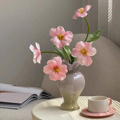 Künstliche Blume – Retro Seide Design – 49 cm Deko