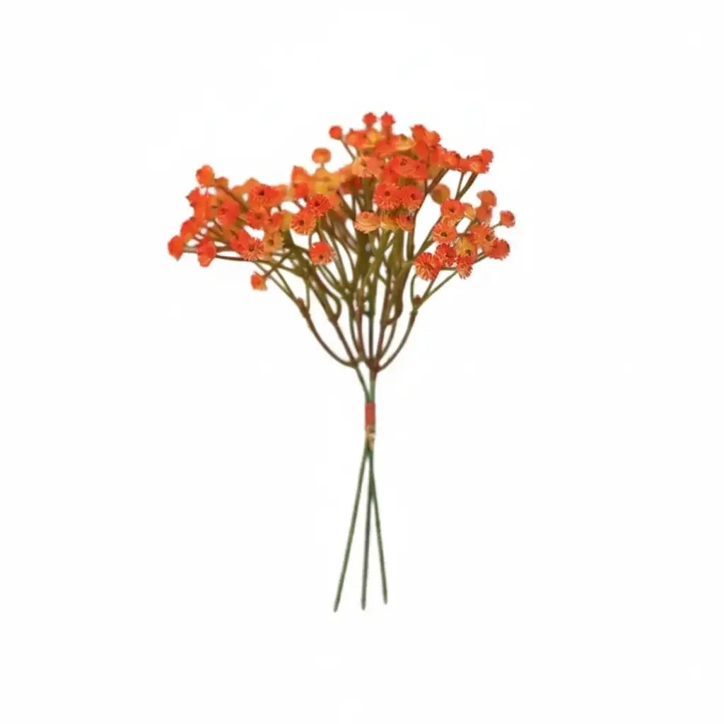 Künstliche Blumen – Retro-Herbst Schleierkraut – Deko Akzent