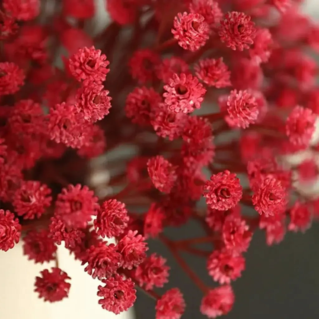 Künstliche Blumen – Retro-Herbst Schleierkraut – Deko Akzent