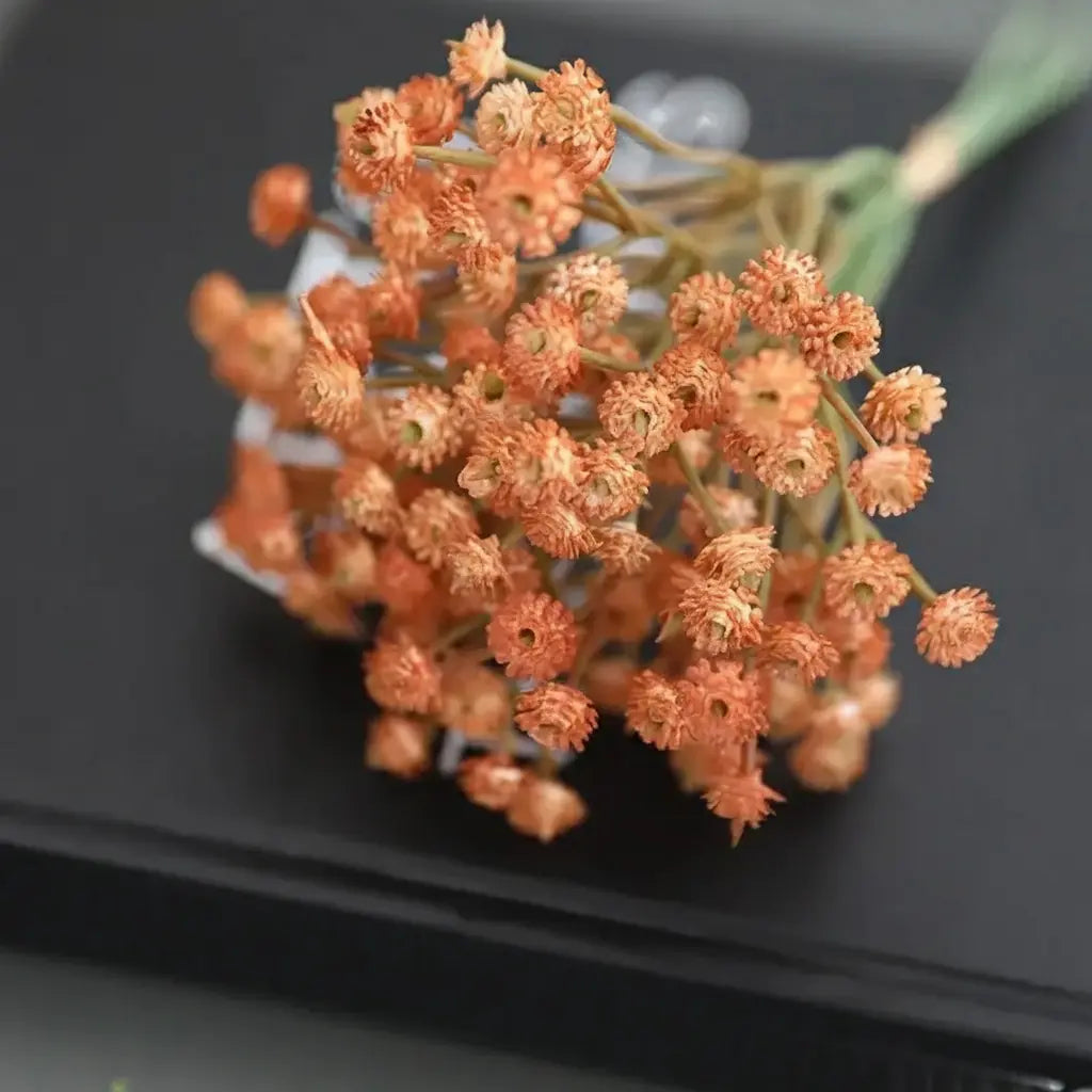 Künstliche Blumen – Retro-Herbst Schleierkraut – Deko Akzent