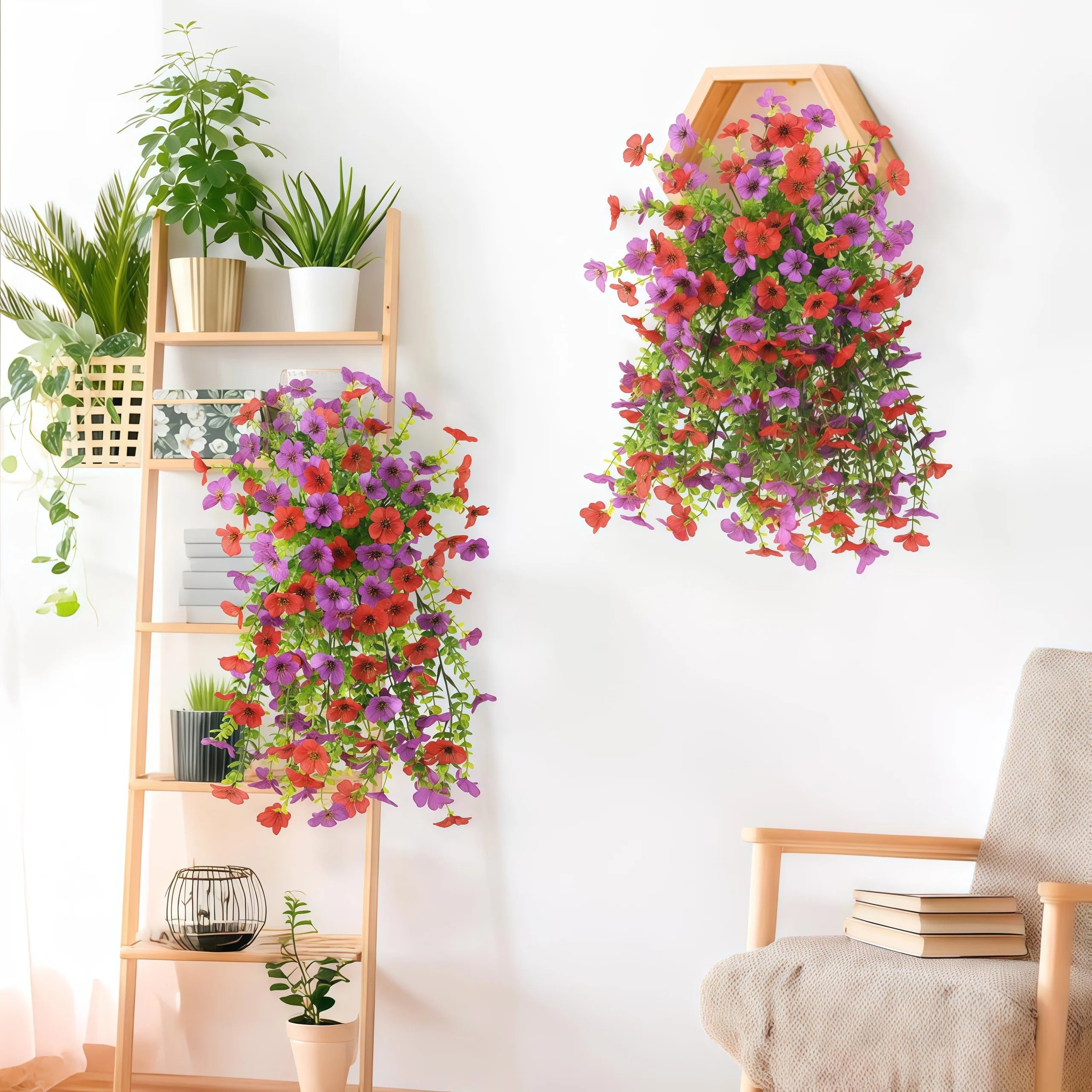 Künstliche Blumengirlanden – Realistisch für drinnen & draussen