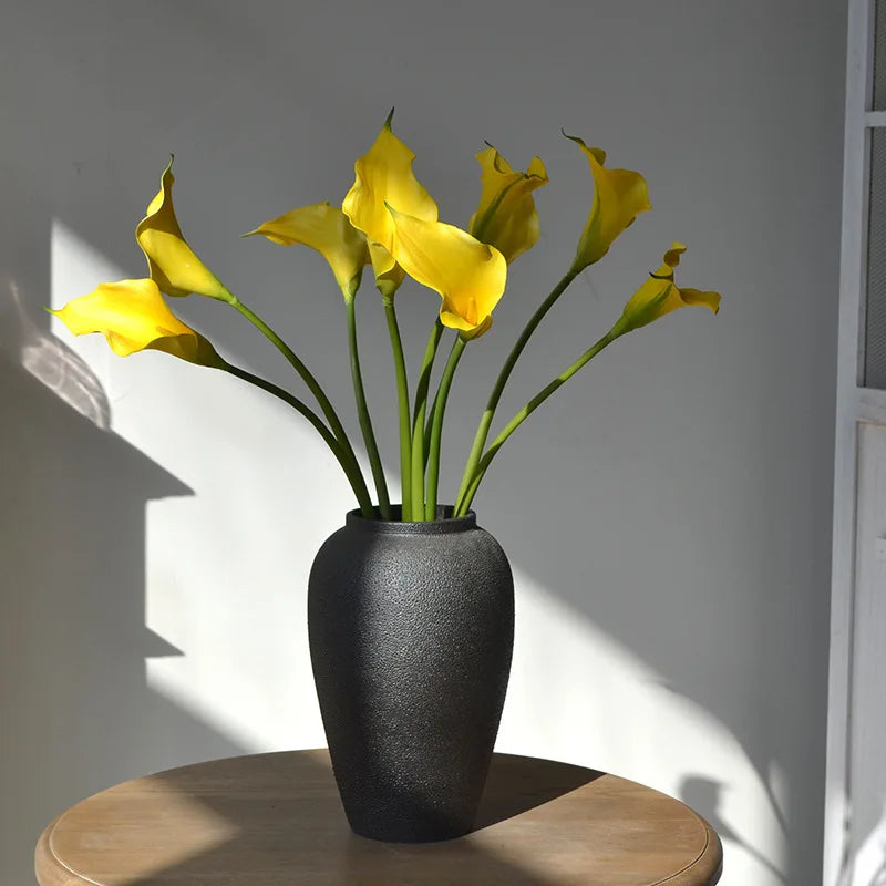 Künstliche Calla-Lilie – Eleganter Blütenzweig – 62cm Set