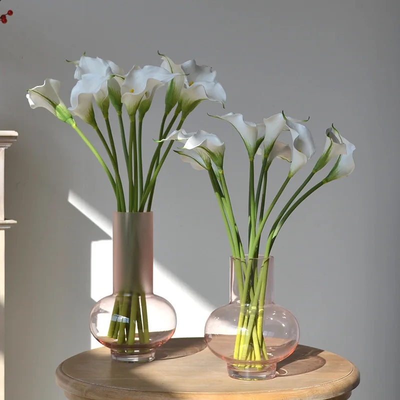 Künstliche Calla-Lilie – Eleganter Blütenzweig – 62cm Set