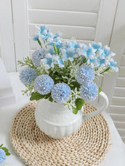 Künstliche Chrysantheme - Simulierter Blütenzweig - 28 cm Dekor