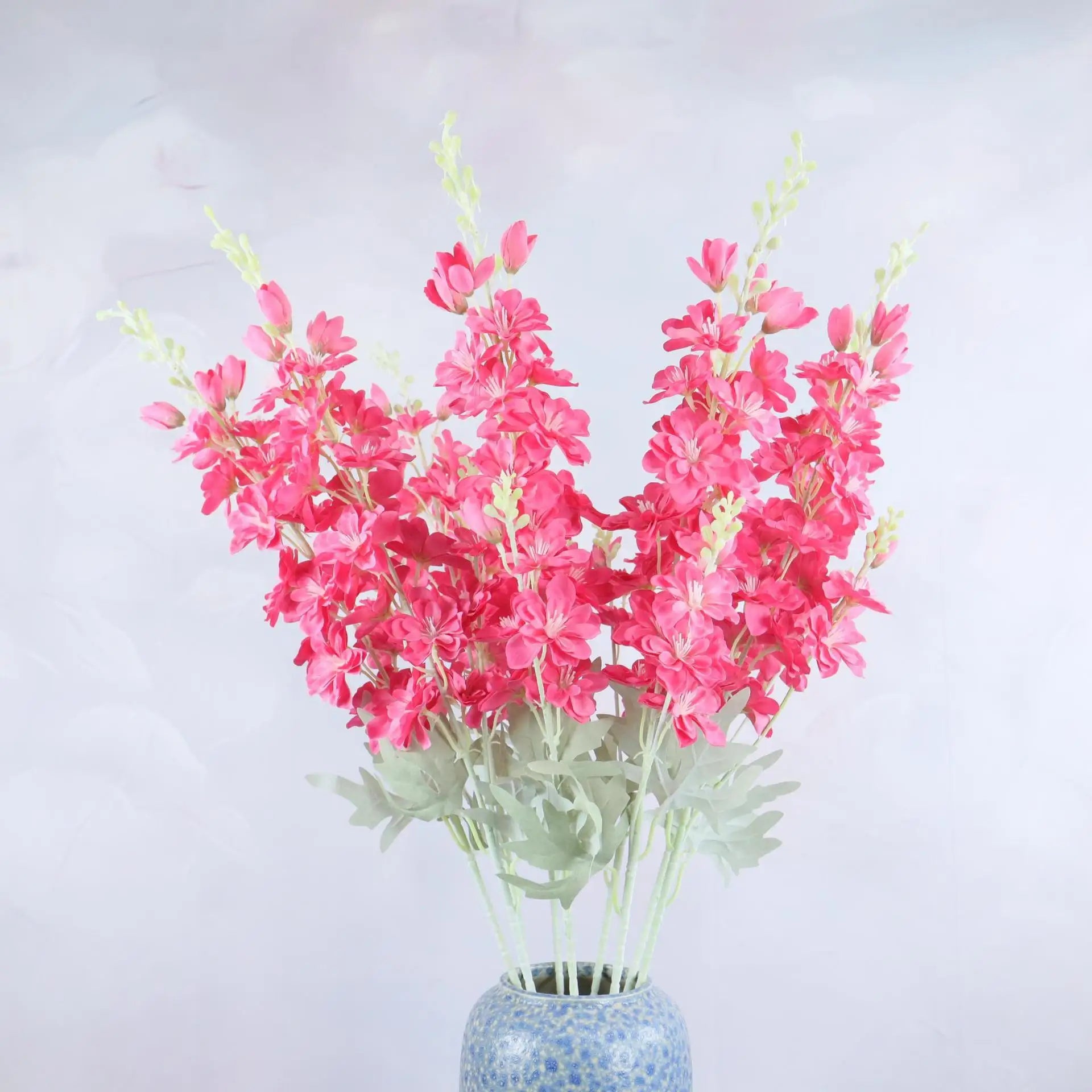 Künstliche Delphinium Blume – Seidenblumen Dekor 86cm