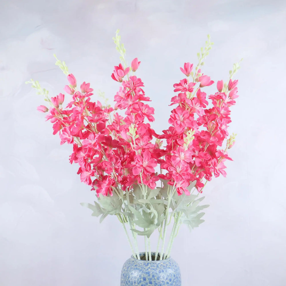 Künstliche Delphinium Blume – Seidenblumen Dekor 86cm