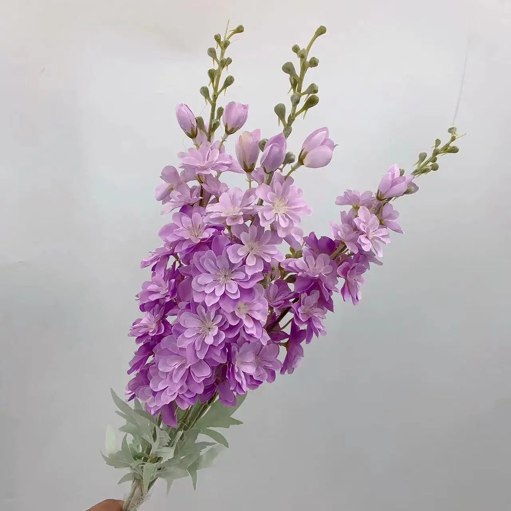 Künstliche Delphinium Blume – Seidenblumen Dekor 86cm