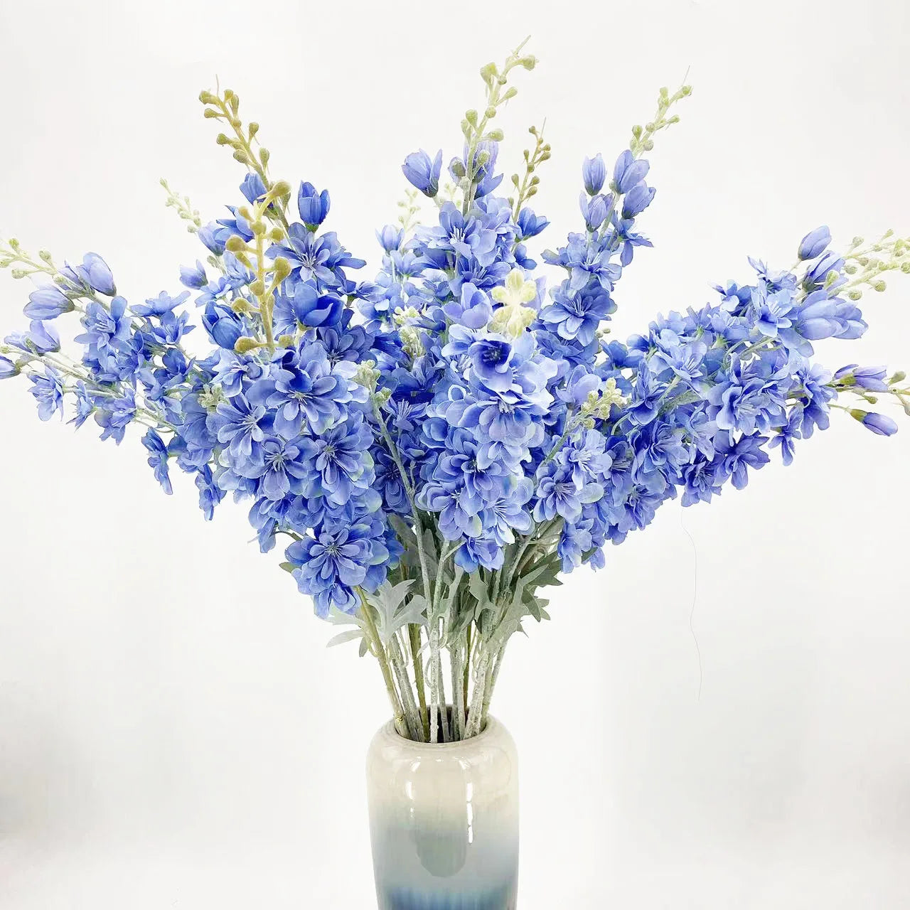 Künstliche Delphinium Blume – Seidenblumen Dekor 86cm
