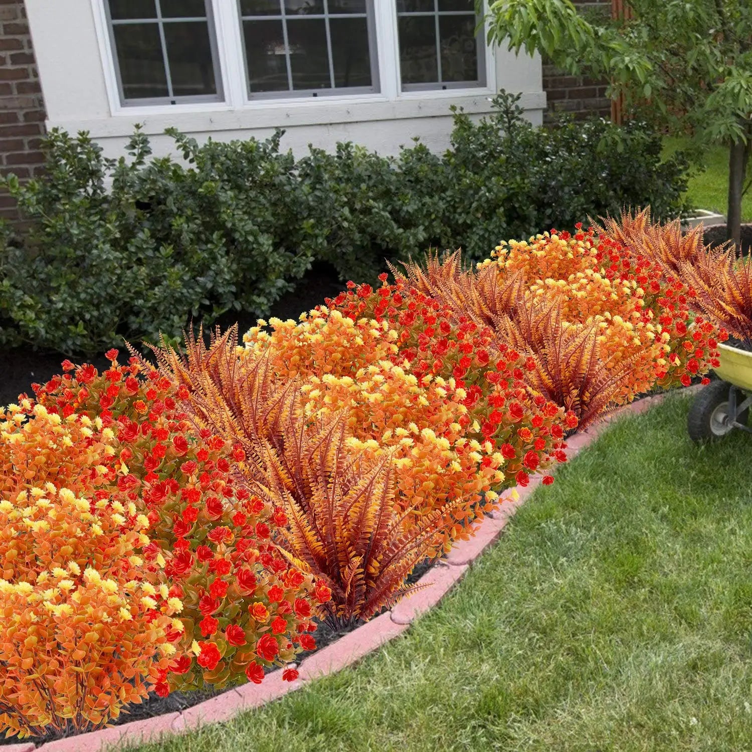 Künstliche Eukalyptussträusse – Herbst Aussendeko