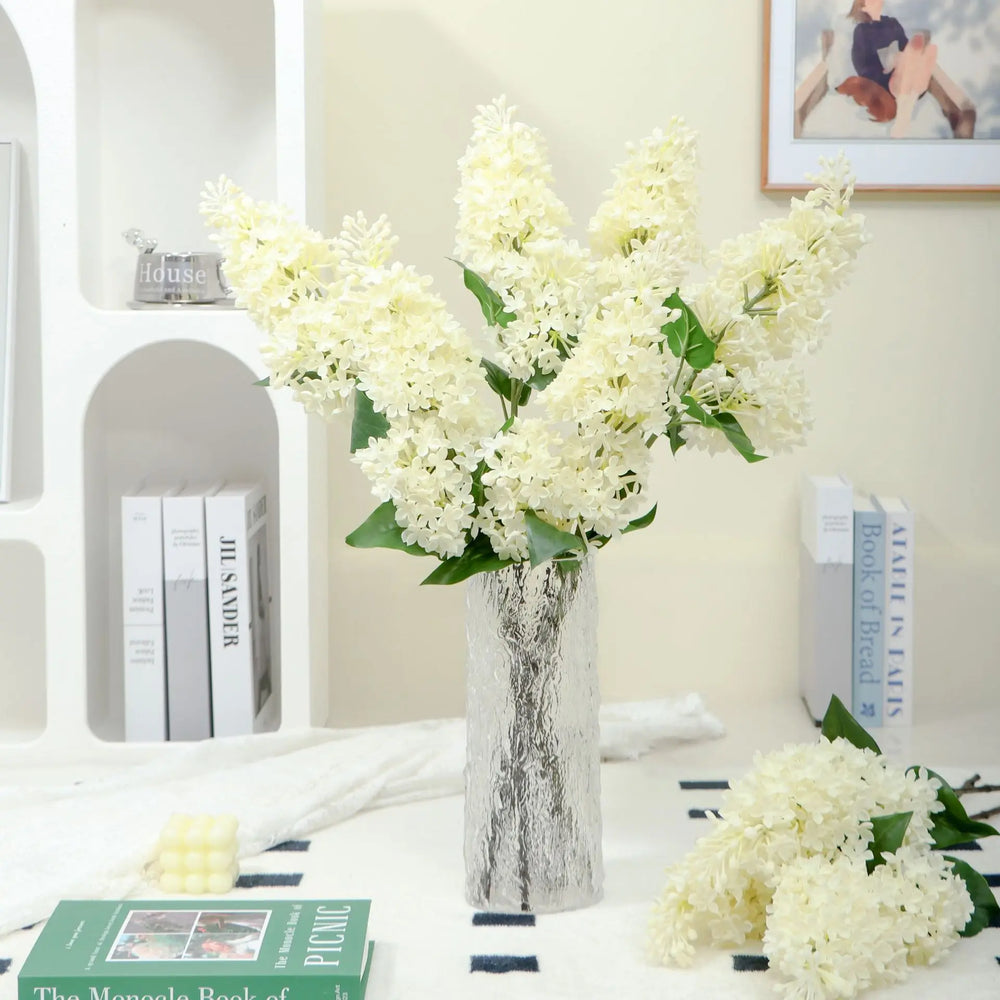 Künstliche Fliederblume – PU Silikon – 70CM Zweig