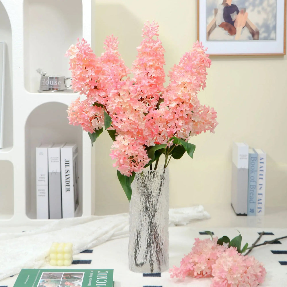 Künstliche Fliederblume – PU Silikon – 70CM Zweig