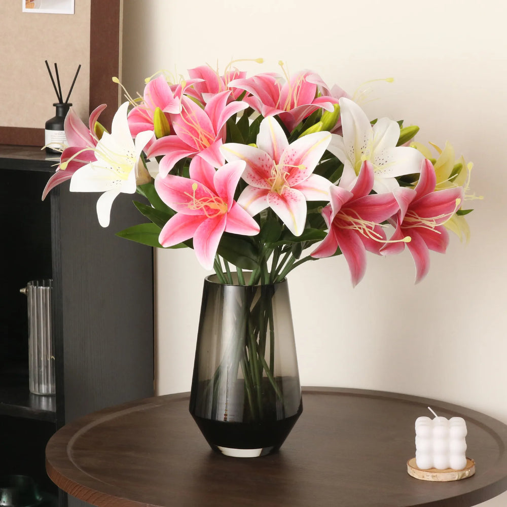 Künstliche Lilie – Elegantes PVC Design – 50cm Länge